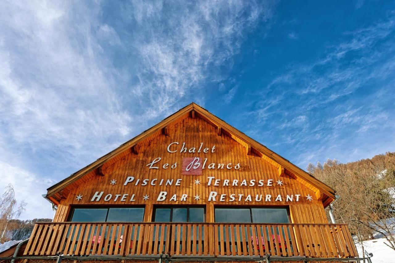 Chalet Hotel Les Blancs Pra Loup Exterior photo